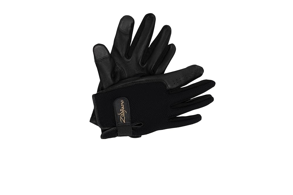 Amazon.com: Zildjian Touchscreen Drummers' Gloves - Medium